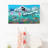 海の下 横断幕 (インサイチュ)