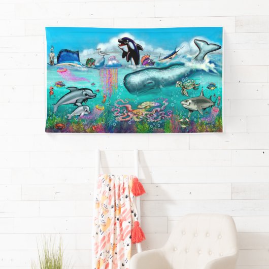 海の下 横断幕 (インサイチュ)