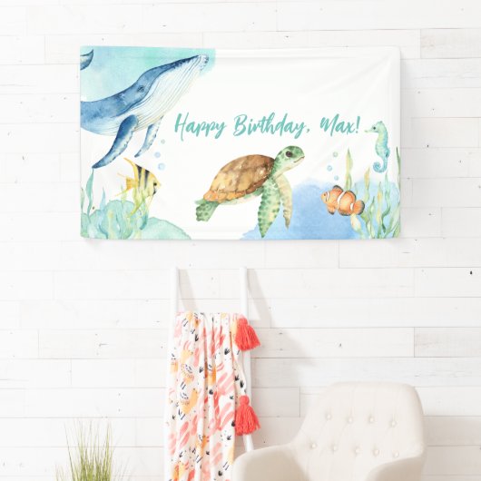 海の下 横断幕 (インサイチュ)