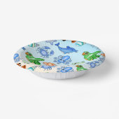 海の下 |海の生き物の赤ちゃんシャワー ペーパーボウル (傾斜あり)