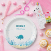 海の下,海動物,海の下 ペーパープレート (パーティー)