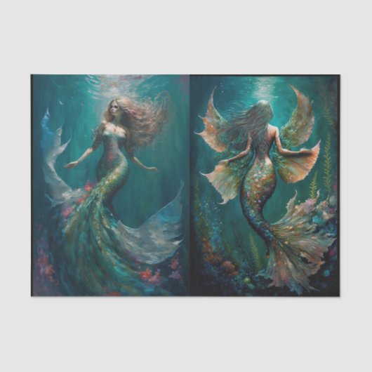 海の下 薄葉紙 (正面)