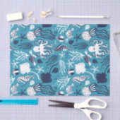 海の下 薄葉紙 (クラフト)