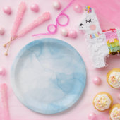 海の下 |青い水 ペーパープレート (パーティー)