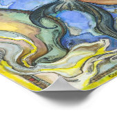 "海の下" - 16.50" x 11.00"、ポスター/紙 ポスター (角)