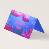 海の下 – Mermaid – 食品ラベル (正面)