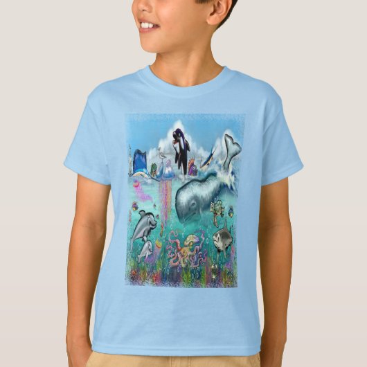 海の下 Tシャツ (正面)