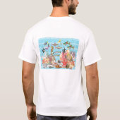海の下 Tシャツ (裏面)