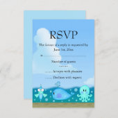 海の下RSVP 出欠カード (正面/裏面)