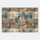 海の世界、海の下航海の。 ラッピングペーパーシート (正面3)