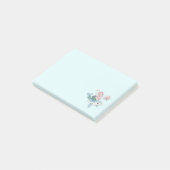 海の中でイルカに乗るのかわいい人魚 ポストイット (アングル)