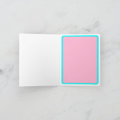 海の中でキュート カード (内部)