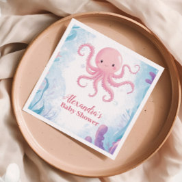 海の中でキュート スタンダードカクテルナプキン