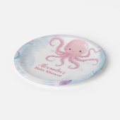 海の中でキュート ペーパープレート (アングル)