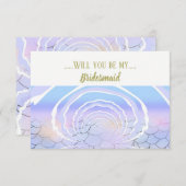 海の中で私の花嫁になってくれ 招待状 (正面/裏面)