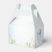 海の中で赤ちゃん海シャワーを浴びる フェイバーボックス (裏面サイド)