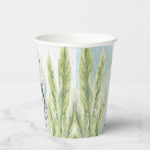 海の中で赤ちゃん海シャワーを浴びる 紙コップ (右)