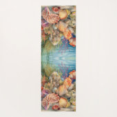 海の中で魚の殻の下で ヨガマット (裏面)