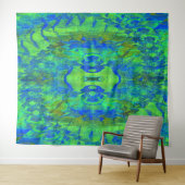 海の中ののぞき見.... タペストリー (インサイチュ(横))