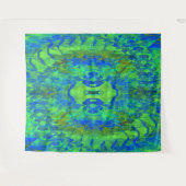 海の中ののぞき見.... タペストリー (正面(横))