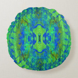 海の中ののぞき見.... ラウンドクッション