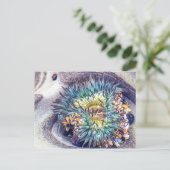 海の中のアネモン ポストカード (スタンド正面)