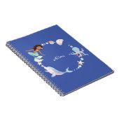 海の中のカスタム名 ノートブック (右側)