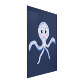 海の中のタコの子供向けパターン メタルプリント (3/4)