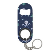海の中のタコの子供柄 キーホルダー栓抜き (裏面)