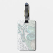 海の中のヒトデ ラゲッジタグ (裏面縦)