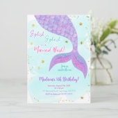 海の中の人魚の子供の招待状 招待状 (スタンド正面)