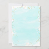 海の中の人魚の招待状 招待状 (裏面)