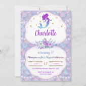 海の中の人魚の招待状 招待状 (正面)