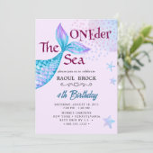 海の中の人魚 招待状 (スタンド正面)