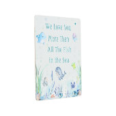 海の中の保育園の装飾 メタルプリント (3/4)