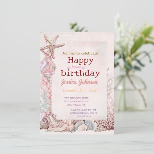 海の中の夢 招待状 (スタンド正面)