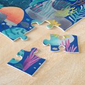海の中の宝物 ジグソーパズル (側面)