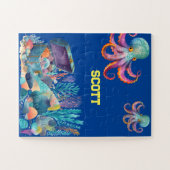 海の中の宝物 ジグソーパズル (横)