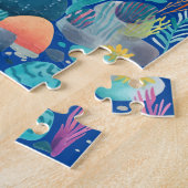 海の中の宝物 ジグソーパズル (側面)