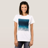 海の中の海水 Tシャツ (正面フル)