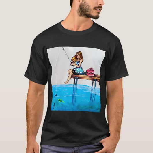 海の中の真珠 Tシャツ (正面)