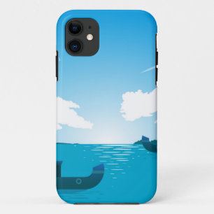 海の中の船–18530 iPhone 11 ケース