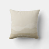 海の中の赤ちゃんカメのクッション クッション (裏面)