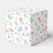 海の中の赤ちゃん歓迎パーティー ニュートラル パステル フェイバーボックス (裏面サイド)