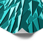 海の中の都市….. ポスター (角)