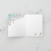 海の中の魚が二匹サンキューカード カード (内部)