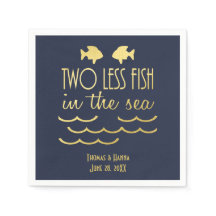 海の中の魚の二つクラシックを金ゴールド結婚