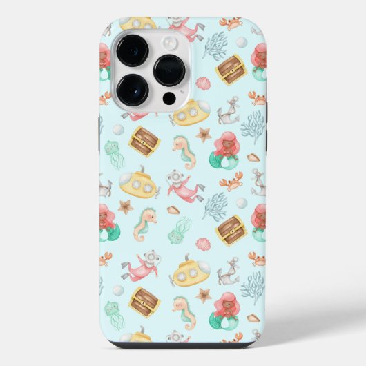 海の中へ iPhoneケース (裏面)