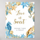 海の中へ | Love is Sweet パーティー&シャワー ポスター (正面)