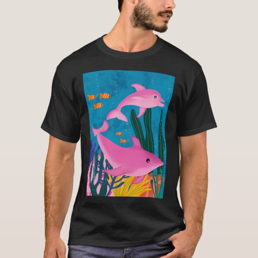 海の中へ Tシャツ (正面)